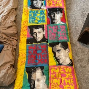 NKOTB sleeping bag